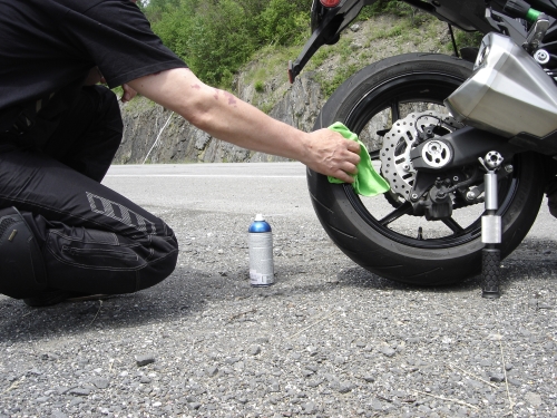 wheel cleaning